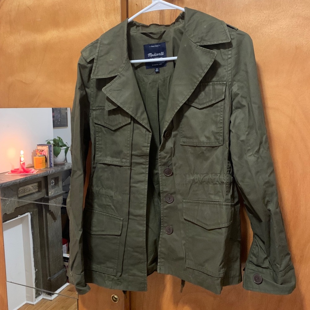 Madewell military jacket